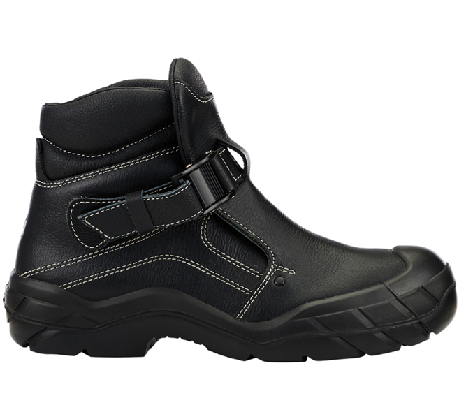 Main view, Safety Boots | Safety Wellingtons, S3 Welder's safety boots e.s. Pleione, black