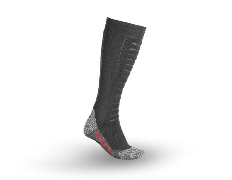 Main view, Socks, e.s. Allround socks function x-warm/x-high, black