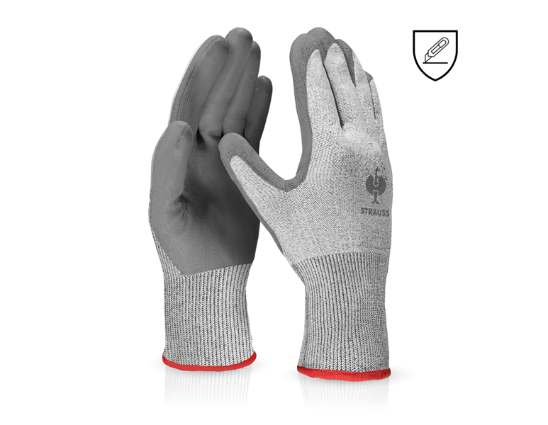 Main view, Coated, PU cut protection gloves, level C