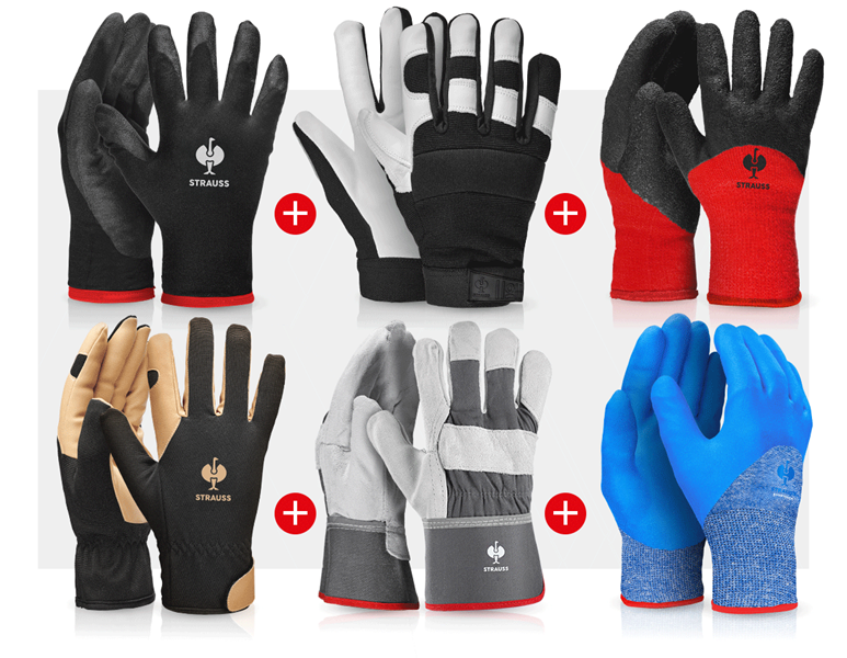 Main view, Personal Protection, TEST-Set: Cold-resistant gloves