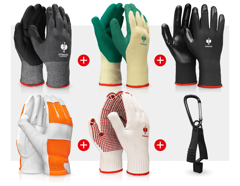 Main view, Search, Professional glove set forest & garden