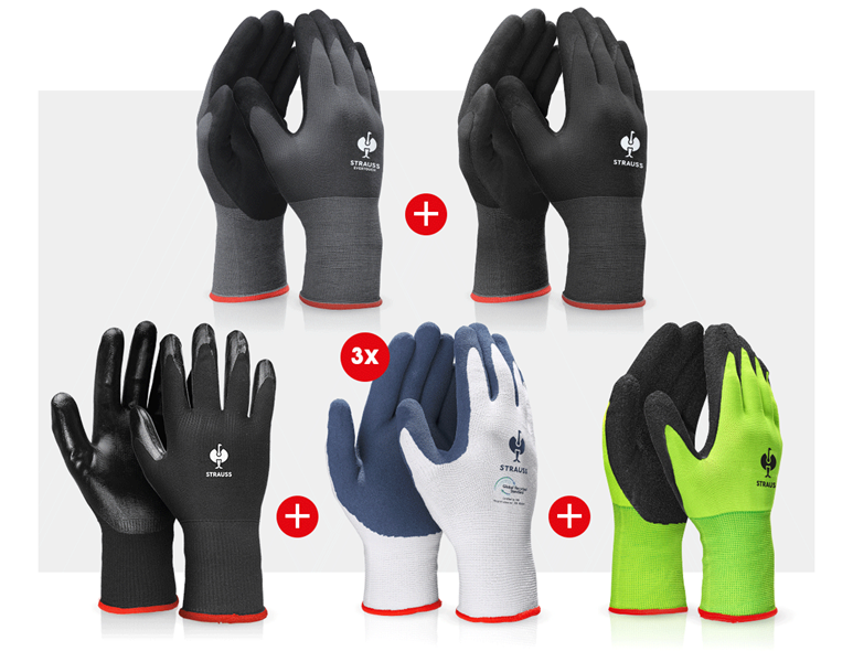 Main view, Personal Protection, Gloves – professional set coating II