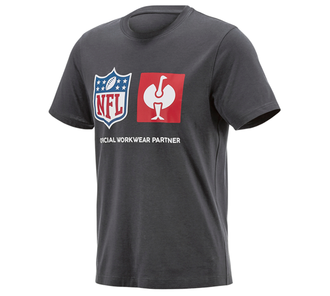 Main view, Collaborations, NFL T-Shirt cotton, carbongrey