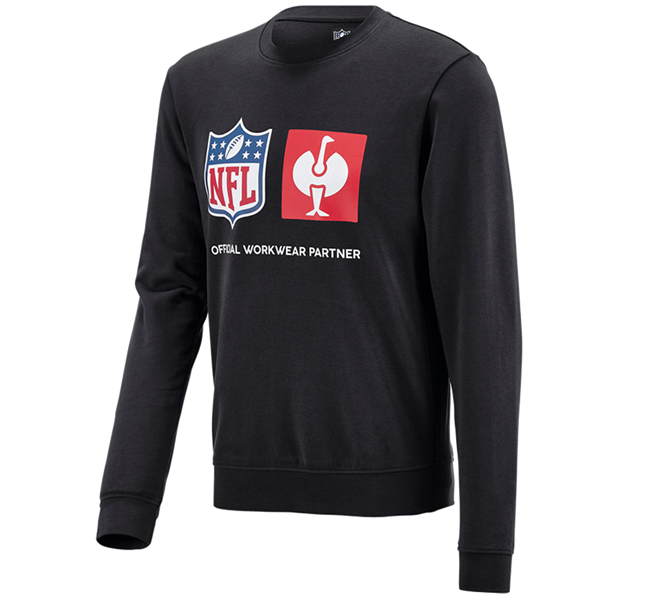 Main view, Clothing, NFL Sweatshirt cotton, black