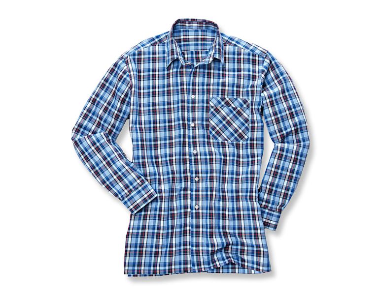 Main view, Men, Long sleeved shirt Bremen, blue