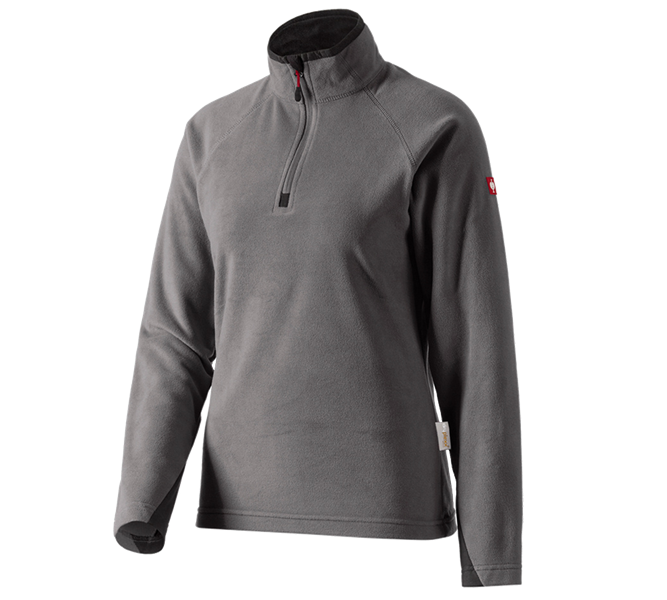 Main view, Overview of the e.s. collections, Ladies' Microfleece troyer dryplexx® micro, anthracite