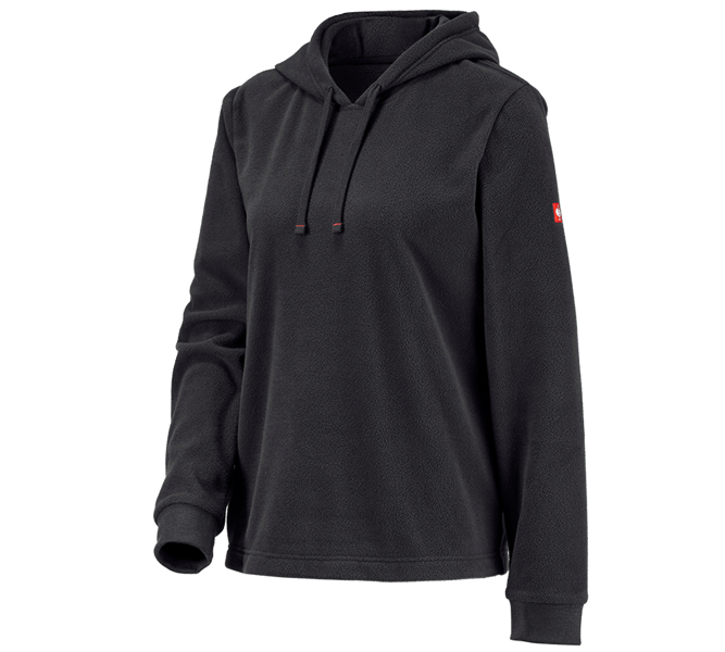 Main view, Gift Ideas, e.s. Fleece Hoody, ladies', black