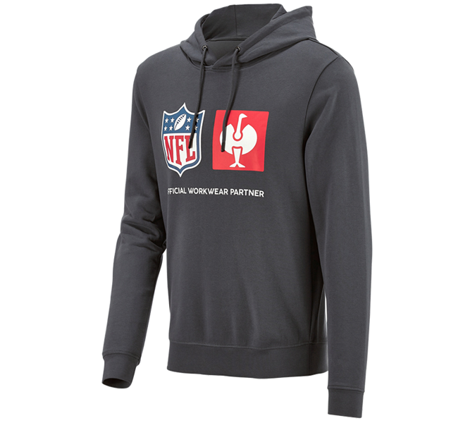 Main view, Shirts, Pullover & more, NFL Hoodie cotton, carbongrey