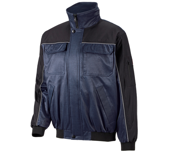 Main view, Winter Jackets, Functional jacket e.s.image, navy/black