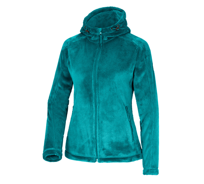 Main view, Overview of the e.s. collections, e.s. Zip jacket Highloft, ladies', ocean