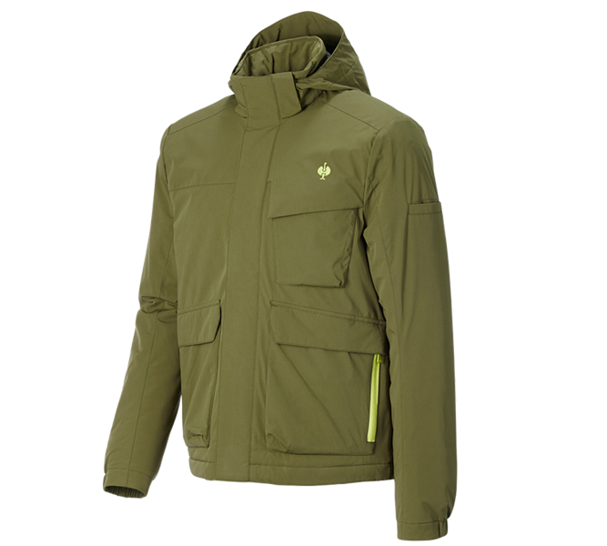 Main view, Winter Jackets, Winter jacket e.s.trail, junipergreen/limegreen