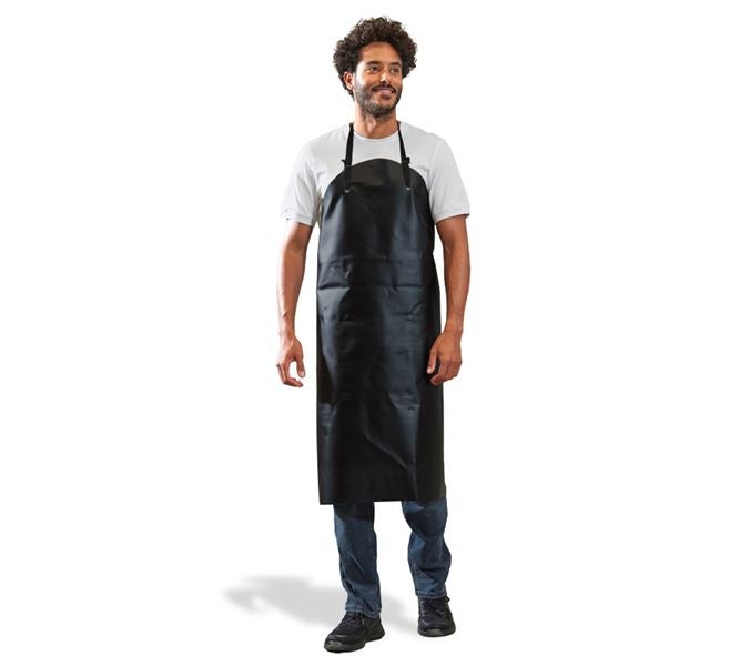 Main view, Aprons, Synthetic leather apron