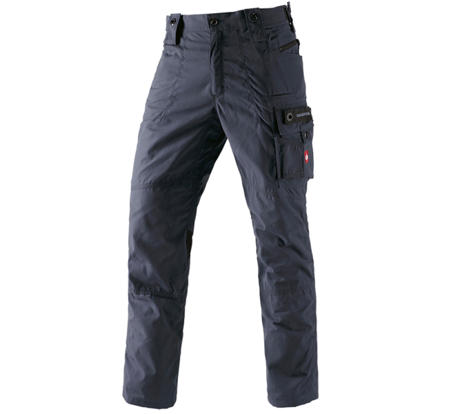 Main view, Work Trousers, e.s. Trousers cotton touch, midnightblue