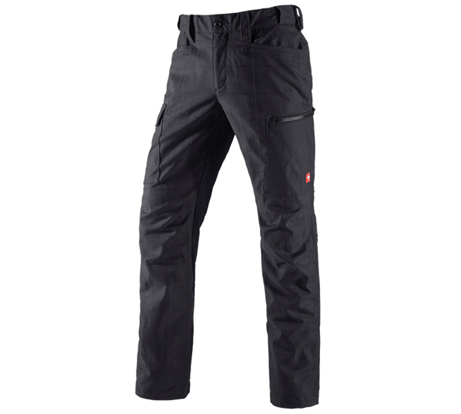 Main view, Work Trousers, e.s. Trousers pocket, men's, black