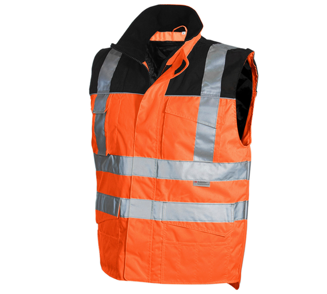 Main view, Work Body Warmer, High-vis bodywarmer e.s.image, high-vis orange