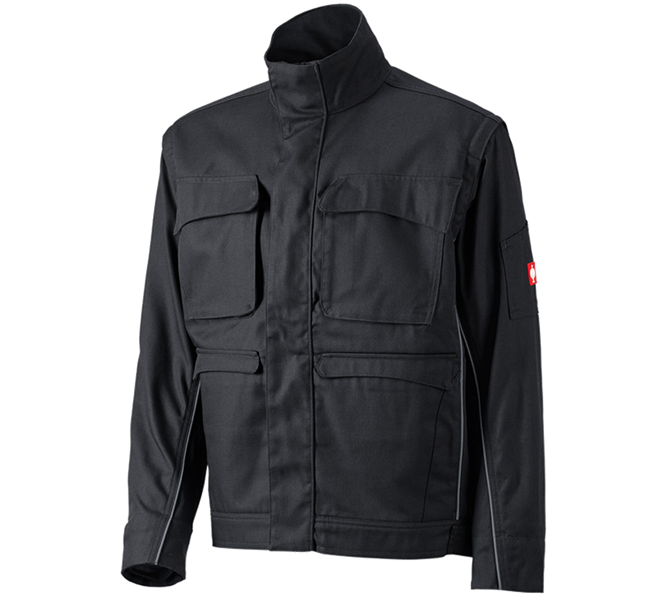 Main view, e.s.prestige, Work jacket e.s.prestige, black