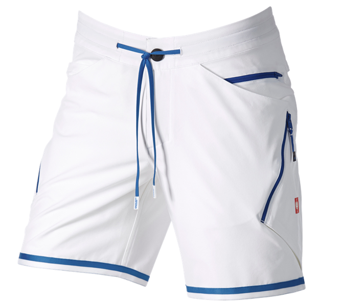 Main view, Shorts | 3/4 Shorts, Shorts e.s.ambition, white/gentianblue