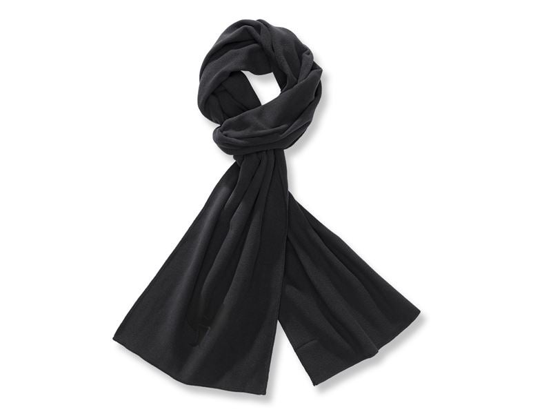 Main view, Bandanas | Scarves, e.s. FIBERTWIN® microfleece scarf, black