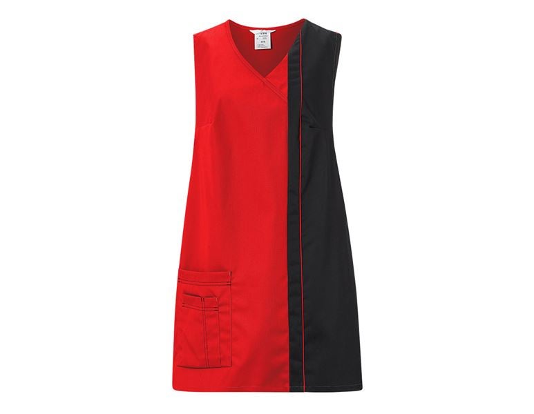 Main view, Women, Tabard Franziska, red/black