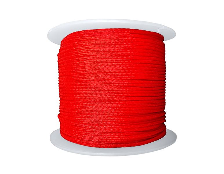 Polyethylene Cords, red 100 m