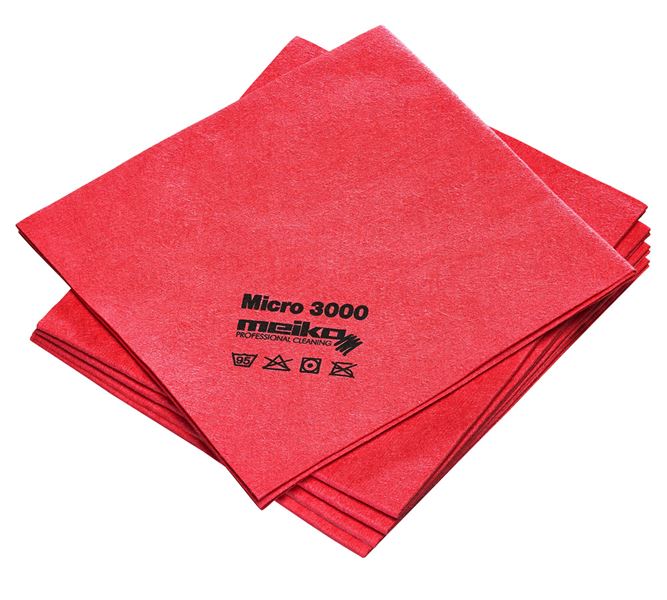 Main view, Cloths, Microfibre cloths MICRO 3000, red