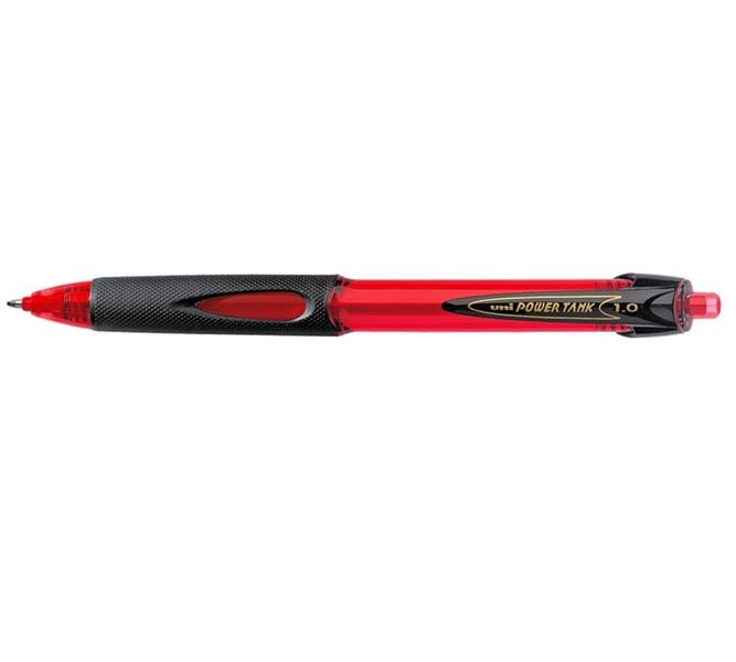 Main view, Office supplies, Ballpoint Pen Power Tank, red