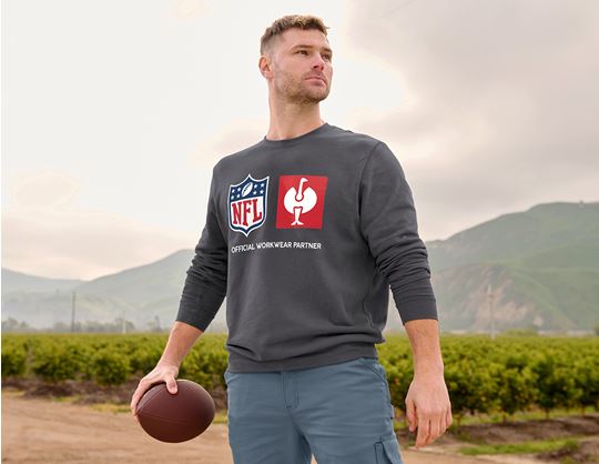 View 2, NFL Sweatshirt cotton, carbongrey