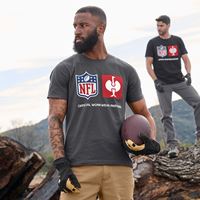 View 3, NFL T-Shirt cotton, carbongrey