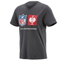 Main view, NFL T-Shirt cotton, carbongrey