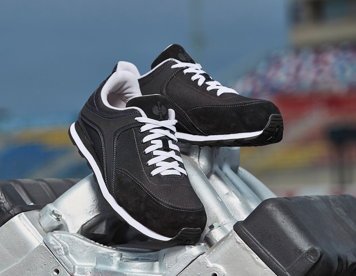 black/white S1P e.s. Sutur Strauss | Safety shoes