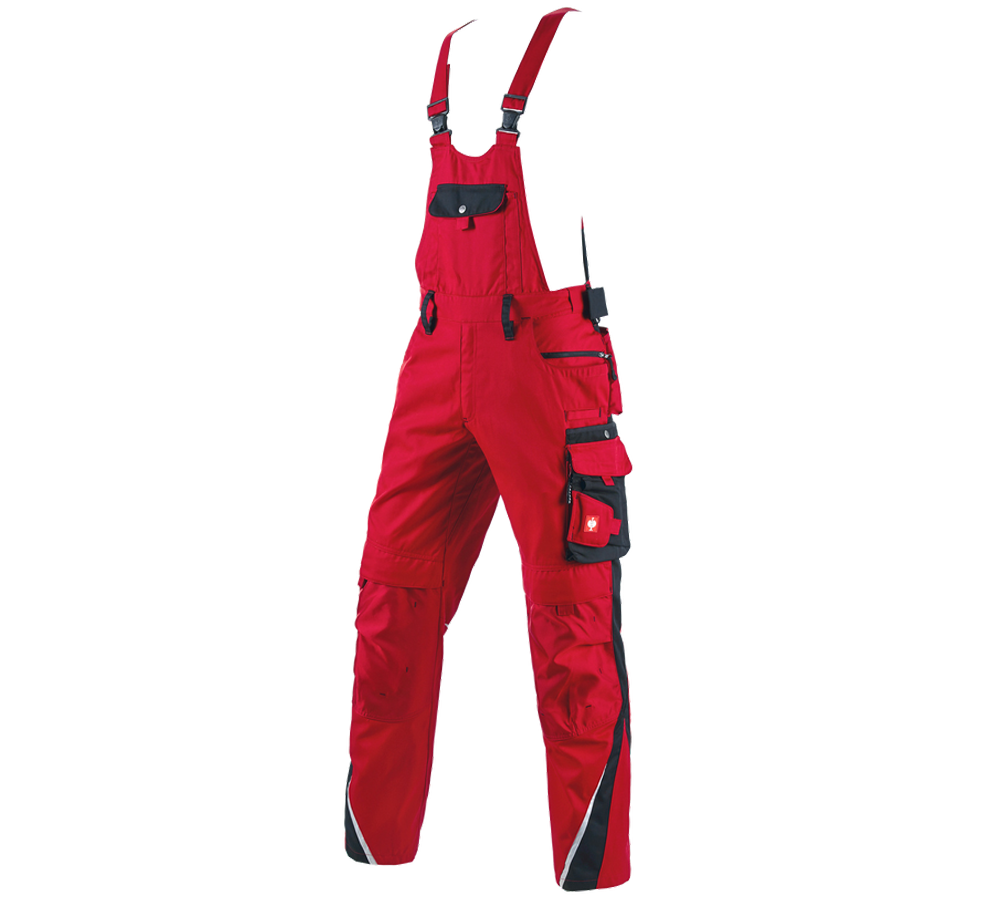 Bib & brace e.s.motion red/black