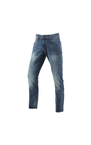 e.s. 5-pocket stretch jeans, straight mediumwashed | Strauss