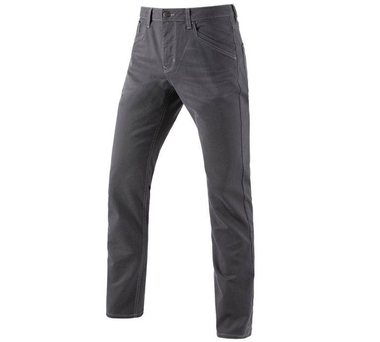 5-pocket Trousers e.s.vintage pewter | Strauss