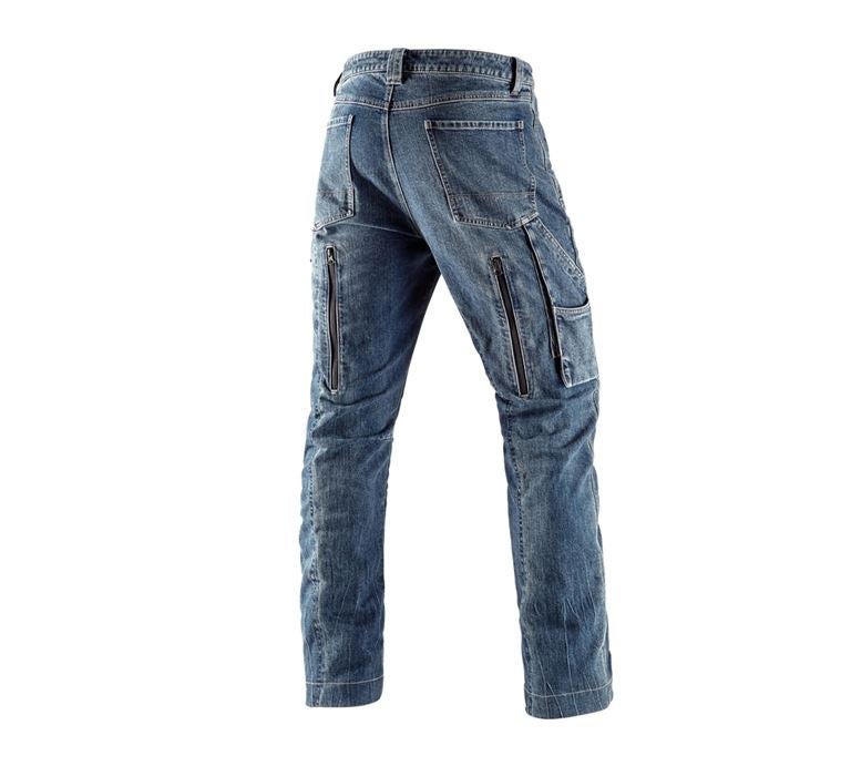 e.s. Forestry cut-protection jeans stonewashed | Strauss