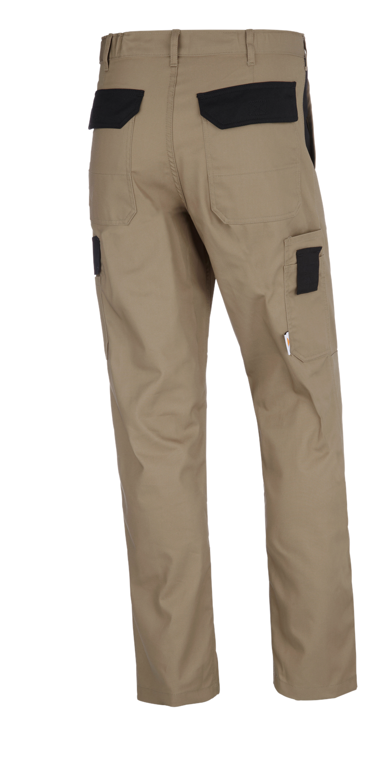 STONEKIT Trousers Odense khaki/black | Strauss