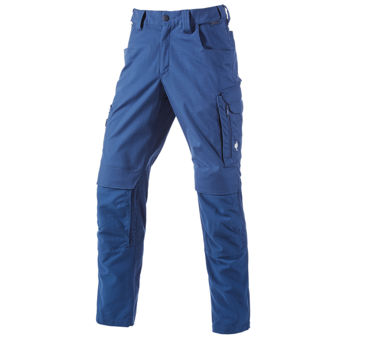 Trousers e.s.concrete solid alkaliblue | Strauss