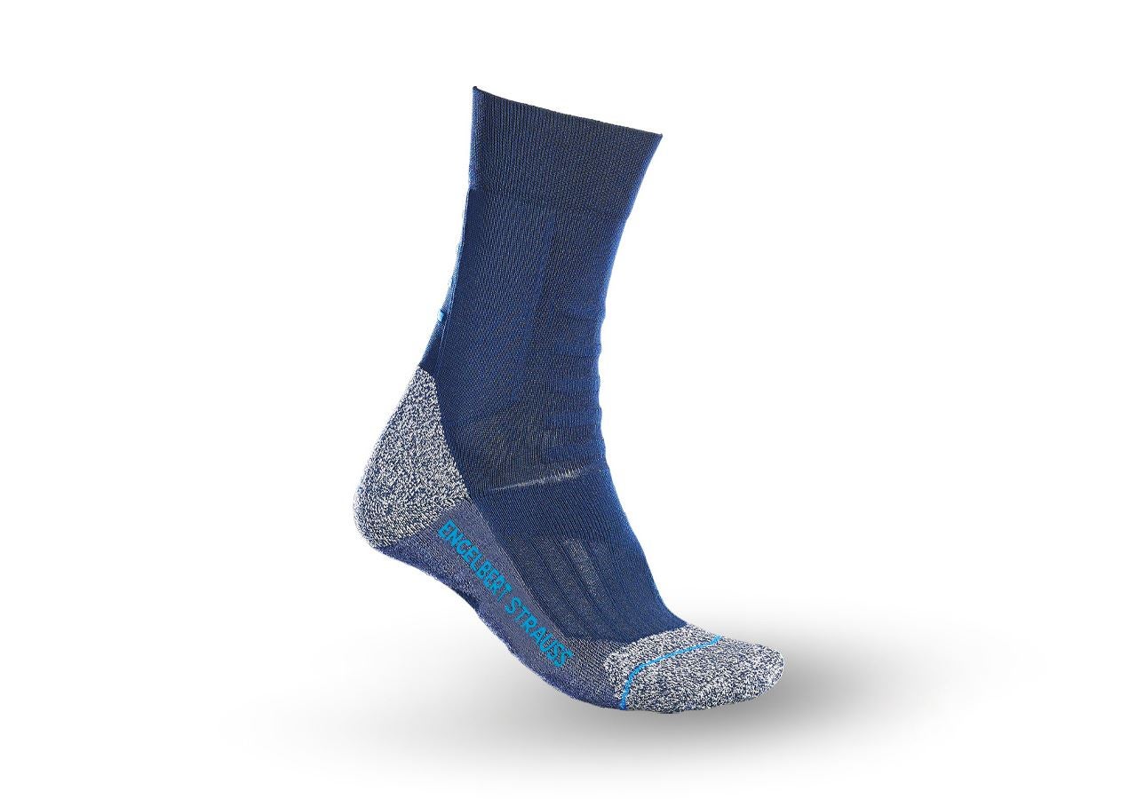 Socks: e.s. Allround functional socks cool/high + navy