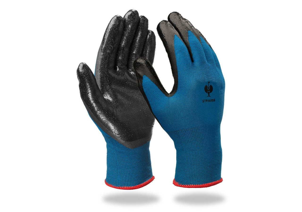 Coated: Neoprene micro gloves, back partially coated