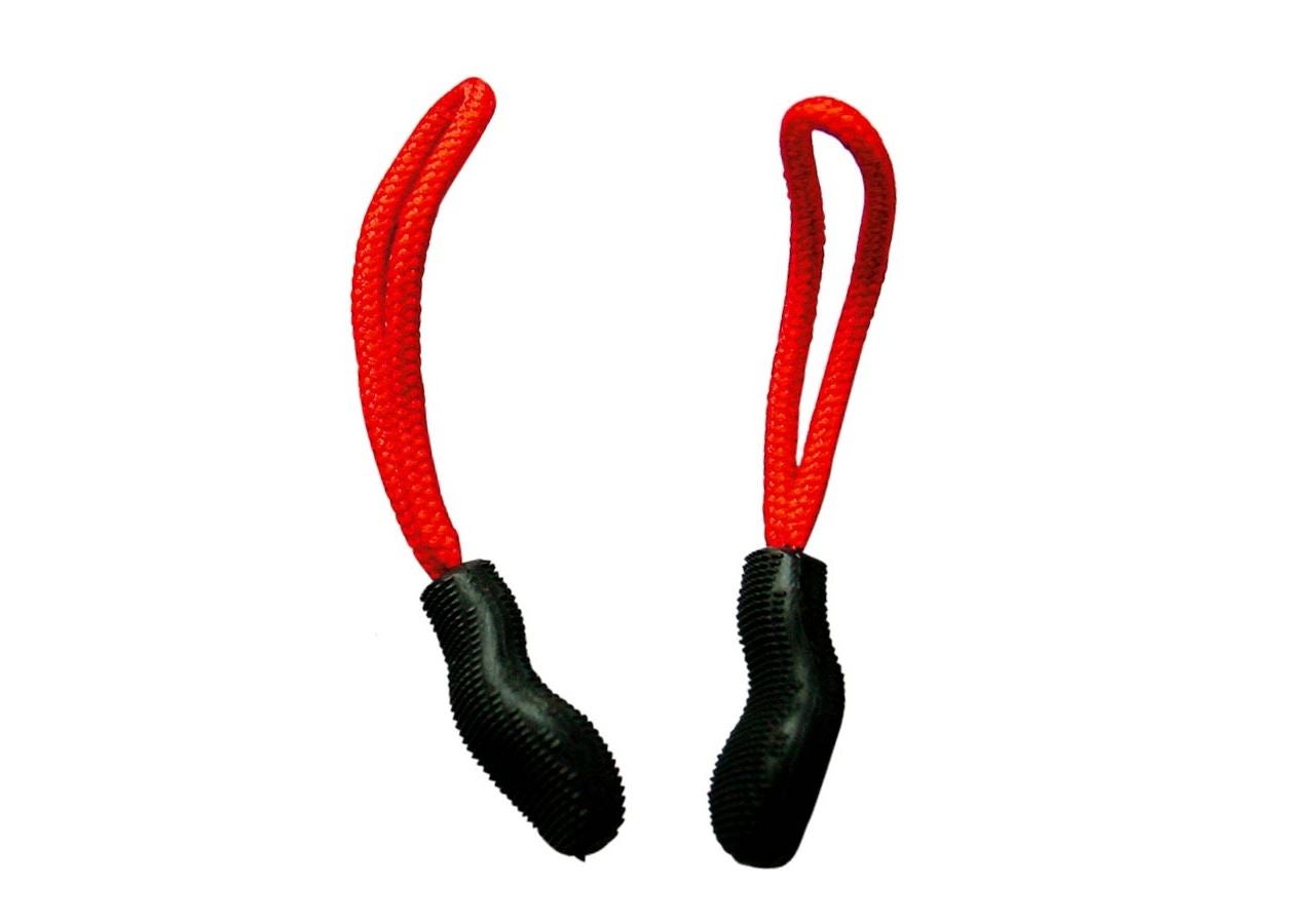 Accessories: Zip puller set + red