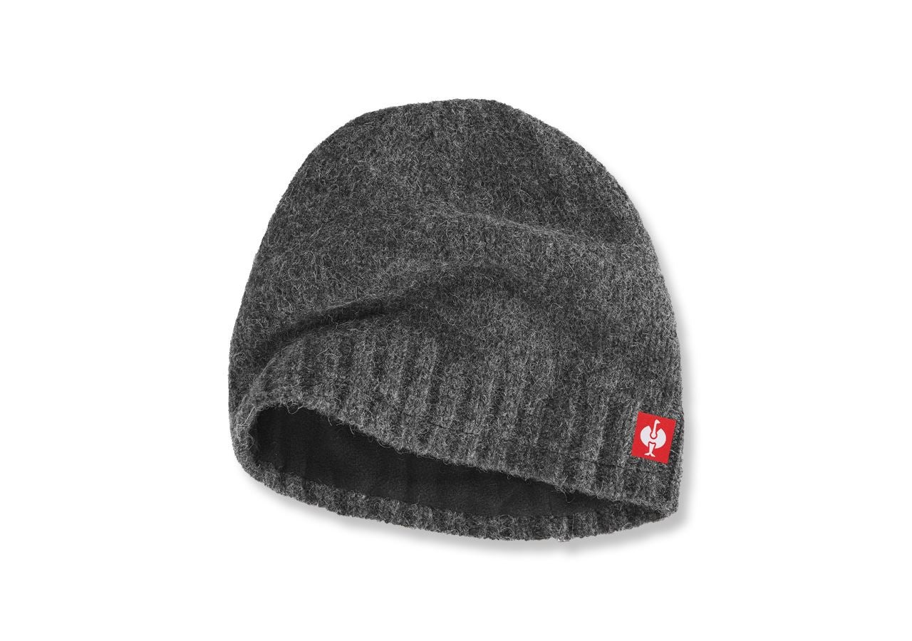 Plumbers / Installers: e.s. Chunky knit hat + titanium