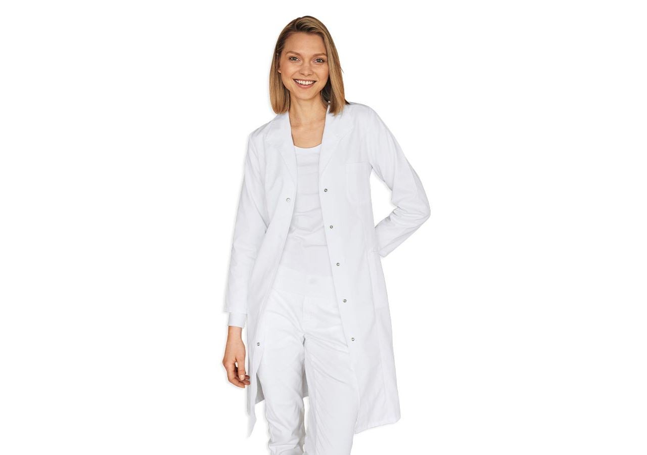 Healthcare Coats | Work Coats: Work Coat Sophie + white