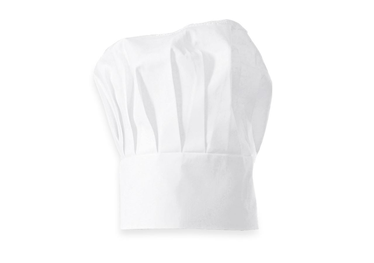 Topics: Cotton Chefs Hats + white
