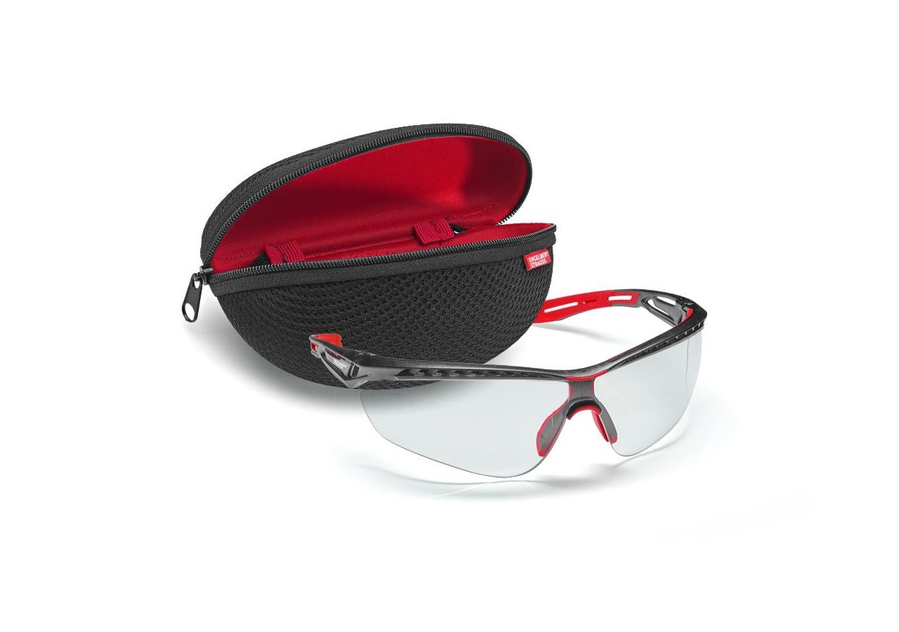 Personal Protection: SET: e.s. Safety glasses Seki + Mesh Box