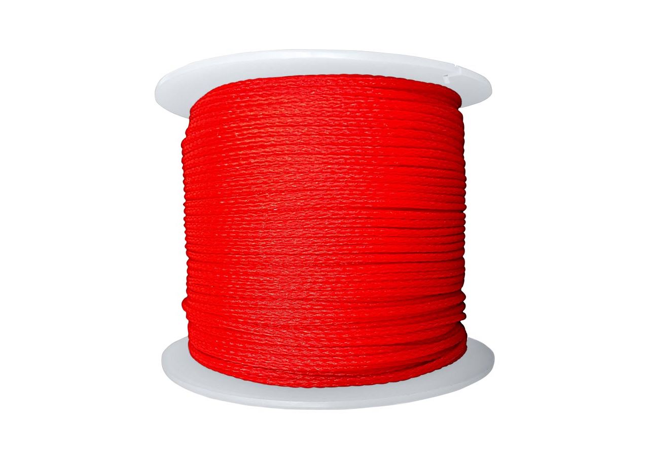 Marking: Polyethylene Cords, red 100 m + red