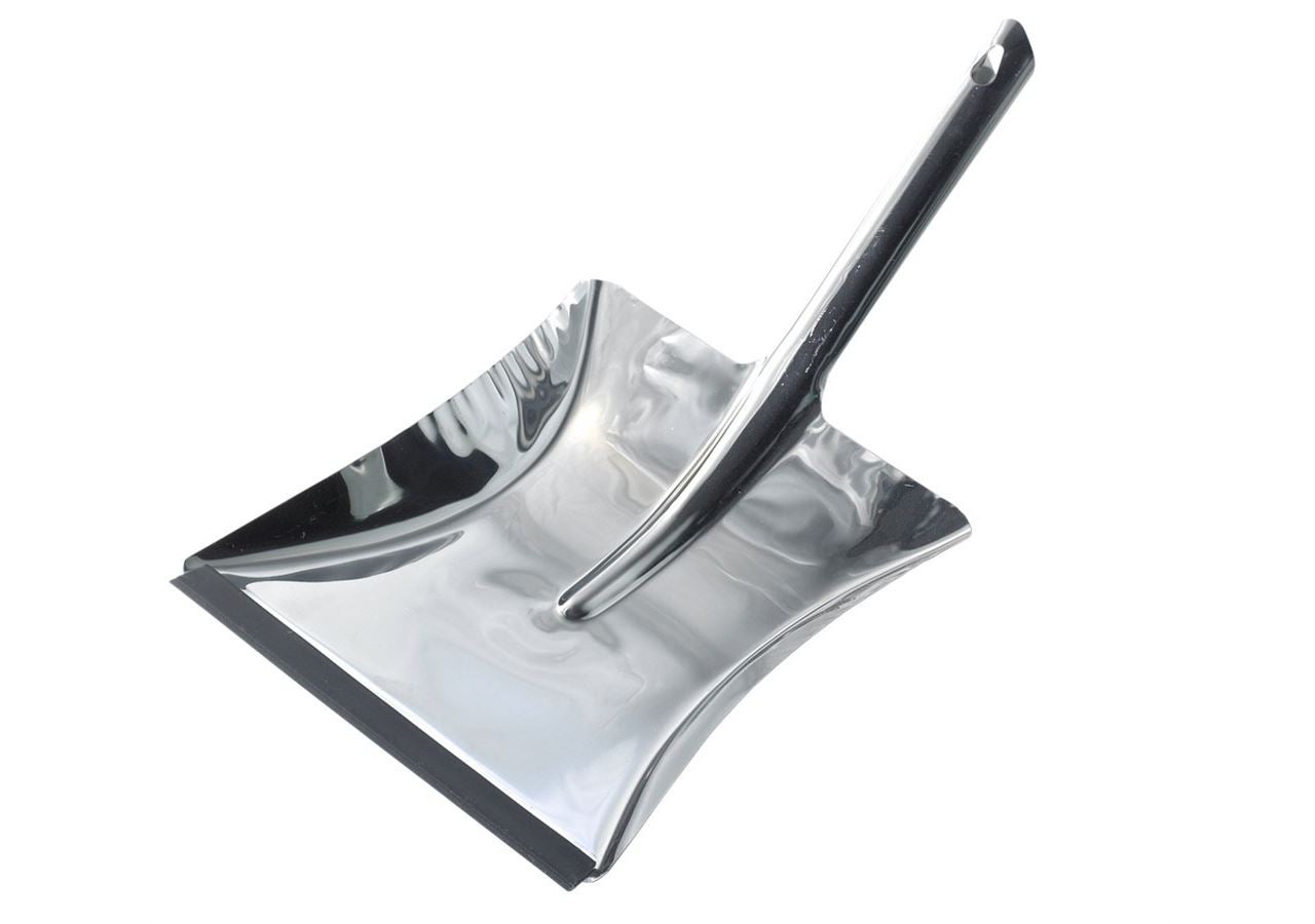 Brooms | Brushes | Scrubbers: Dust Pan stainless steel