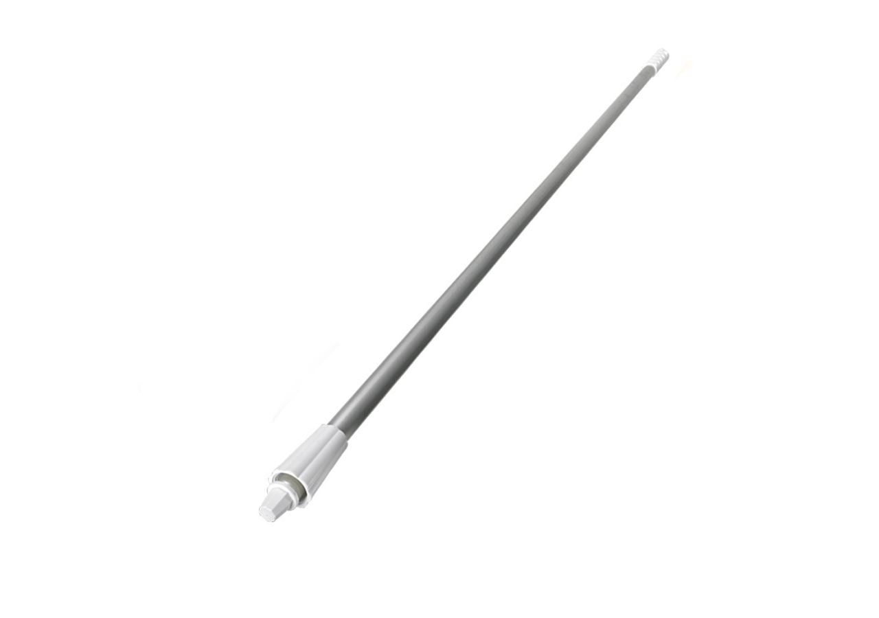 Brooms | Brushes | Scrubbers: Aluminium handle + white