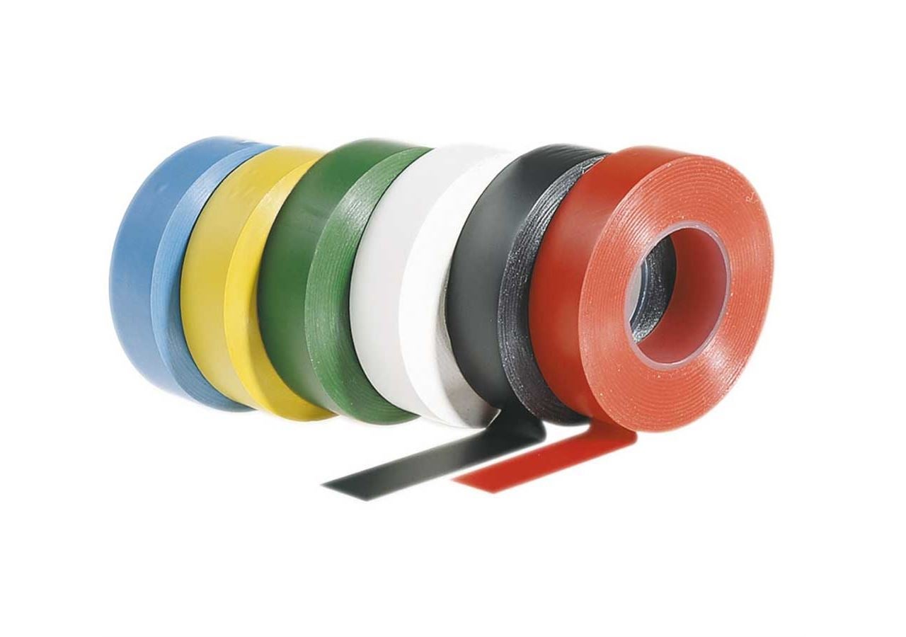 Insulation bands: Electrical insulating tape + black