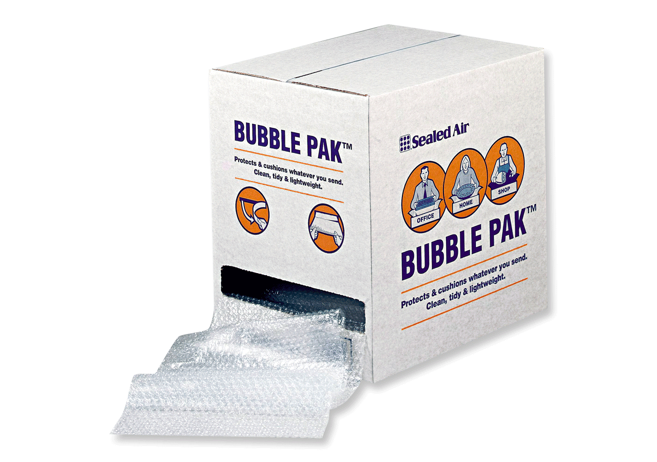 Film | Bags: Bubble wrap in dispenser box, 30 cm x 50 m