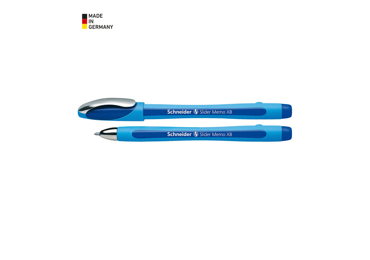 Writing | Correcting: SCHNEIDER Ballpoint Pen Slider Memo + blue