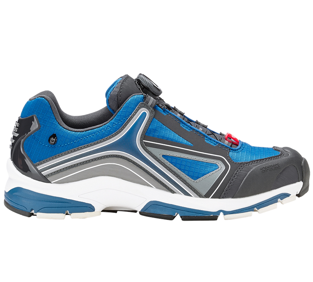 Footwear: e.s. O2 Work shoes Minkar + gentian blue/graphite/white